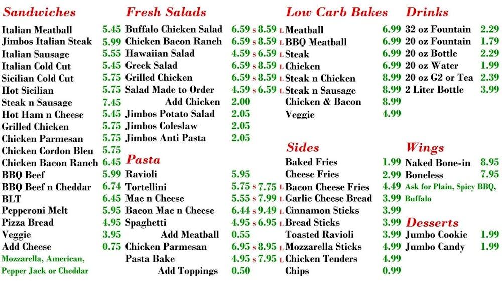 Jimbo's Jumbo Menu image 4